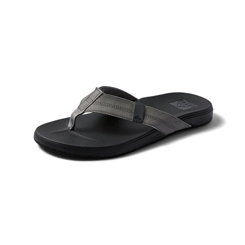 Image of Reef Mens Sandals, Cushion Phantom, Shaded Grey, UK 8