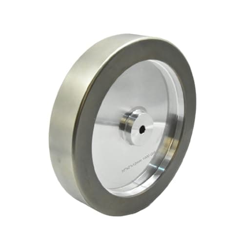Image of CBN Knife Sharpening Grinding Wheel 10″ for T8 Grinder, 250x50x12mm, Electroplated with Aluminum, Grit 80 180 400 1000 HCR45 Diamond(1000 Grit)