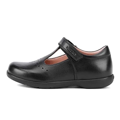 Image of Geox Girls J Naimara Ballerina, Black, 12.5 UK