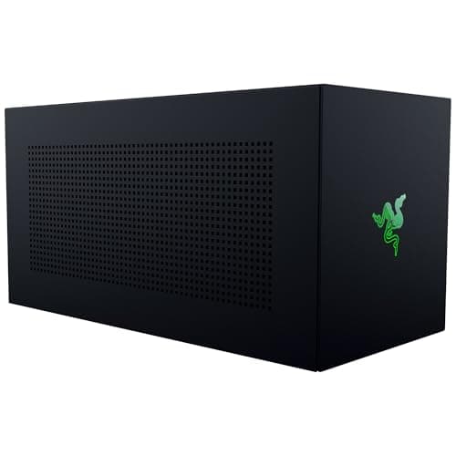 Image of Razer Core X V2 - External Desktop Graphics Enclosure for Thunderbolt Laptops - Next-Gen Thunderbolt 5 Performance - Vented Steel Chassis - Supports PCIe Graphics Cards up to 3,5-Slots | Black
