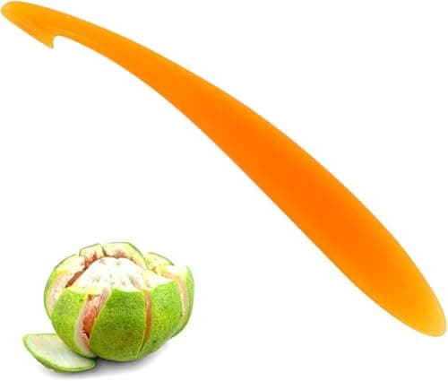 Image of Orange Peeler - 1 PCS Plastic Orange Peeler Tool with Long Handle - Citrus peelers Designed for Easy Grip and Effortless Peeling - Perfect for Lemon, Oranges, and Mango