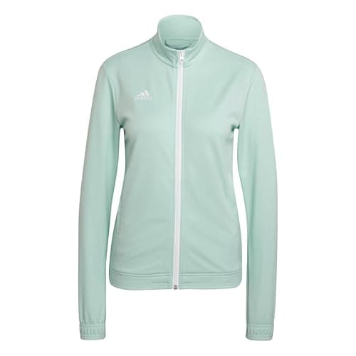 Image of adidas Women's Entrada 22 Track Jacket, clear mint, L