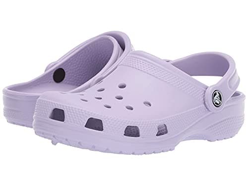 Image of Crocs Unisex Adult Classic Clogs, Lavender, 9 UK Men / 11 UK Women