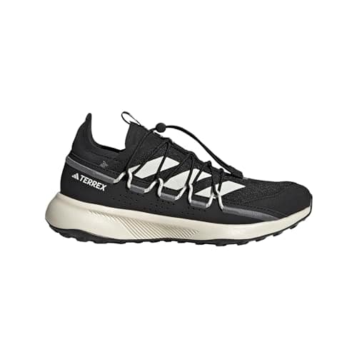 Image of adidas Women's Terrex Voyager 21 Trail Running Shoe - Hiking Shoe, Black/Chalk White/Grey, 3.5 UK