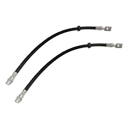 Image of 2X Front Brake Hose Pipe Lines for Golf MK4 A3 Leon Toledo Octavia 1J0611701 1J0611701L 1J0611701N