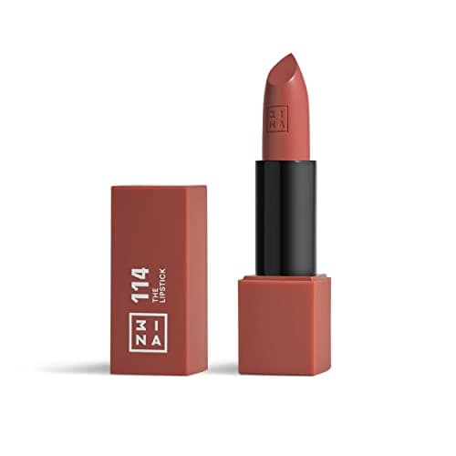 Image of 3INA MAKEUP - The Lipstick 114- Light Brown Lipstick with Vitamin E & Shea Butter - Long Lasting Matte Creamy Lip Colour