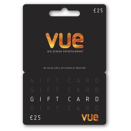 Image of VUE £25 Gift Card - UK Redemption - Delivered by post