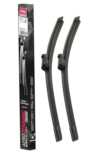 Image of HQ Wiper Blades for VW Tiguan 2016-onwards 2pcs Front Replacement Windscreen Wipers (UK version - RHD), ADB22-624