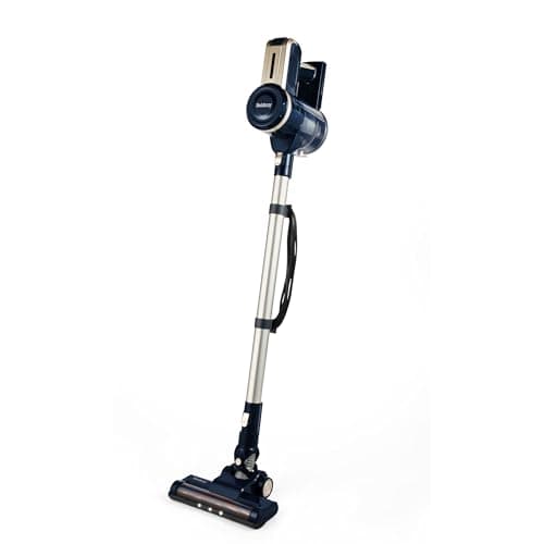 Image of Beldray BEL01625 Airxcel Turbo Vacuum Cleaner - Lightweight Corded Stick Vac, Suction 18 kPa, Wall Mountable, 600ml Dust Container, Crevice Tool & Spare HEPA Filter, Motorised LED Floor Brush, 600W