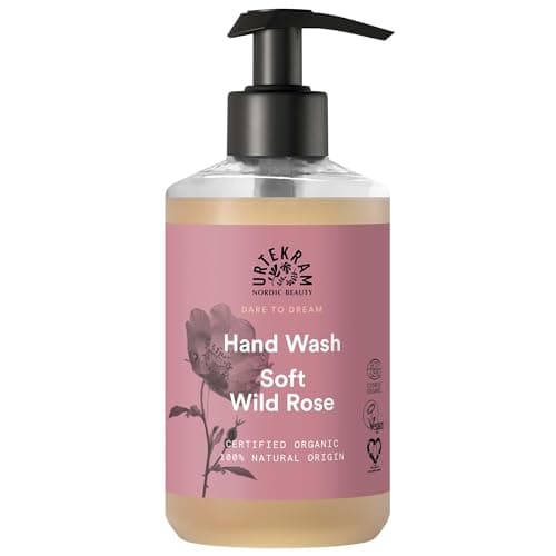 Image of Urtekram Hand Wash - Moisturizing - Wild Rose - 300 ml, Vegan, Organic, Natural Origin