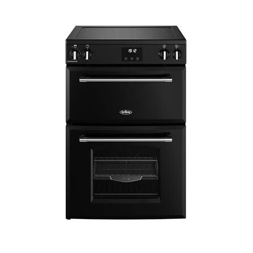 Image of Belling Farmhouse 60Ei TCH 60cm Electric Cooker with Induction Hob - Black - A/A Rated