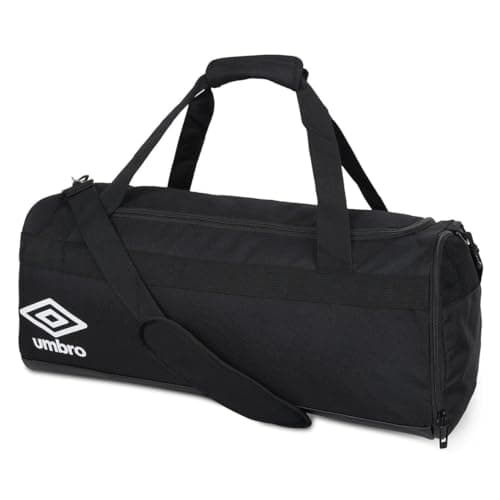 Image of Umbro Team Training 2 Holdall (25cm x 60cm x 25cm) (Black/White)