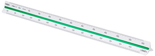 Image of Linex Triangular Scale 314 30 cm Various Scale White