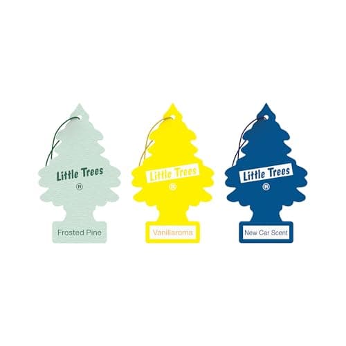 Image of Little Trees Air Freshener, Traditional Fragrances, Pack of 3 (Packaging may vary)