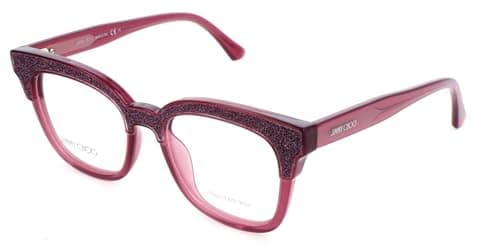 Image of Jimmy Choo JC176 Plum glitter plum 49/18/145 WOMAN Eyewear Frame