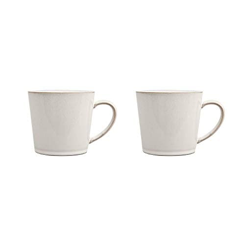 Image of Denby 375048812 Natural Canvas 2 Piece Large Mug Set