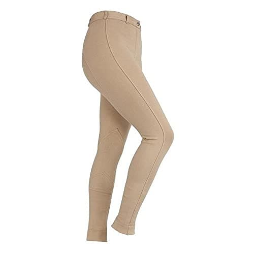 Image of Shires Wessex Riding Jodhpurs in Beige - Maids/Childs 9/10 yrs, Beige