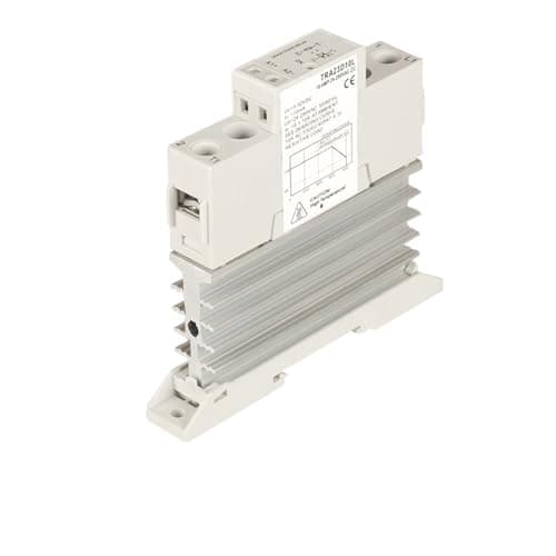 Image of NWPNLXEA TRA23D10L 10A Heat Sink Solid State Relay AC 5V 12V 24V 32VDC in Out 24-280VAC Voltage Control Relay Board& Module Din Rail