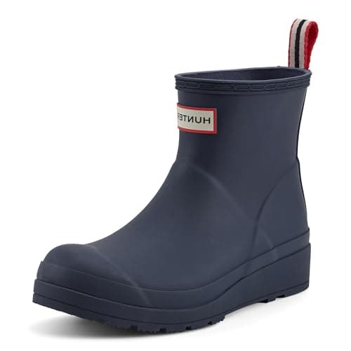 Image of Hunter Womens Original Play Short Wellies Wellingtons Val Blue 5 (38)