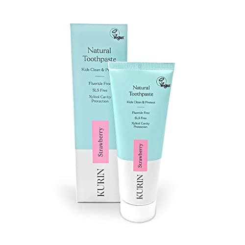 Image of Kurin Fluoride Free Natural Kids Toothpaste 75ml - Strawberry