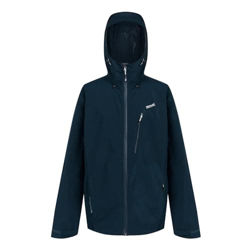 Image of Regatta Men's Birchdale Waterproof Jacket with Isotex 10000 fabric, perfect for Hiking, Walking & Outdoors