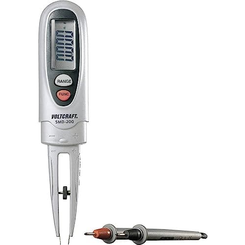 Image of VOLTCRAFT SMD-200 Digital Multimeter CAT III 600V Display (Number of Points): 6000