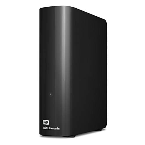 Image of WD 6 TB Elements Desktop External Hard Drive - USB 3.0, Black