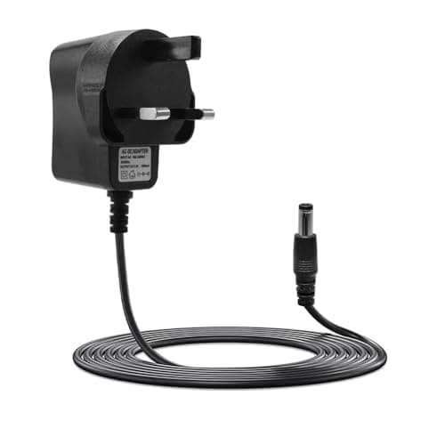 Image of Vmoomax 5V 1A Power Supply Adapter, AC 100–240V to DC 5V 1A 5W Switching Charger with 5.5×2.5mm Plug, Compact UK Wall Adapter for LED Strip Lights, CCTV Cameras, Routers, Speakers, Electronic Gadgets