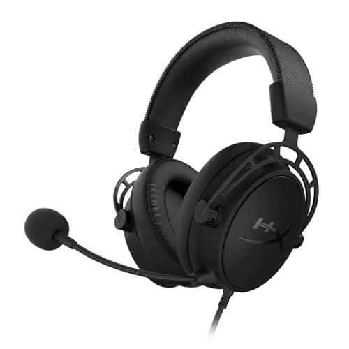Image of HyperX Cloud Alpha S Gaming Headset for PC and PS4, 7.1 Surround Sound, Adjustable Bass, Dual Room Drivers, Chat Mixer, Background Noise Cancelling Microphone, Black