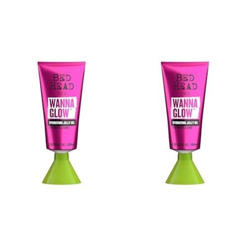 Image of Bed Head by TIGI - Wanna Glow Hydrating Jelly Hair Oil - For Shiny Smooth Hair - 100 ml (Pack of 2)