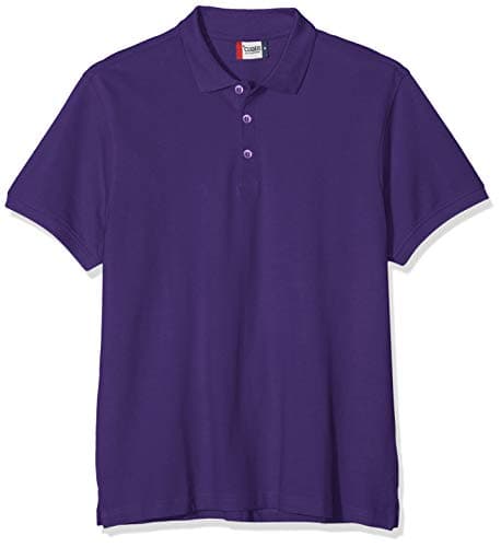 Image of Clique Men's Classic Lincoln Polo Shirt Purple XS