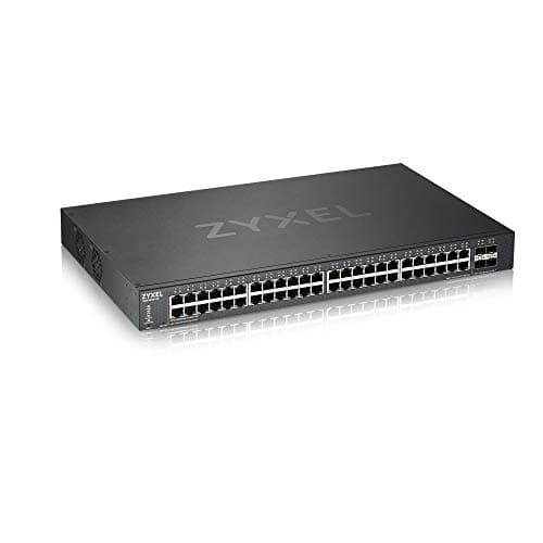 Image of Zyxel 48-Port Gigabit Ethernet Smart Managed Switch with 4 10G SFP+ Slots and Hybrid Cloud mode [XGS1930-52]