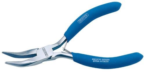 Image of Draper 60742 Carbon Steel Bent Nose Plier, 125mm
