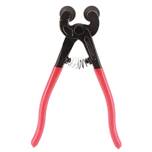 Image of 200mm Glass Mosaic Nippers, Wheeled Ceramic Tile Wheeled Cutter Pliers Tool, Heavy-Duty Stainless Steel Mosaic Cutters for Craft Projects