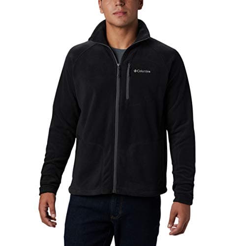 Image of Columbia Mens Fast Trek 2 Full Zip Fleece Jacket, Black, M EU