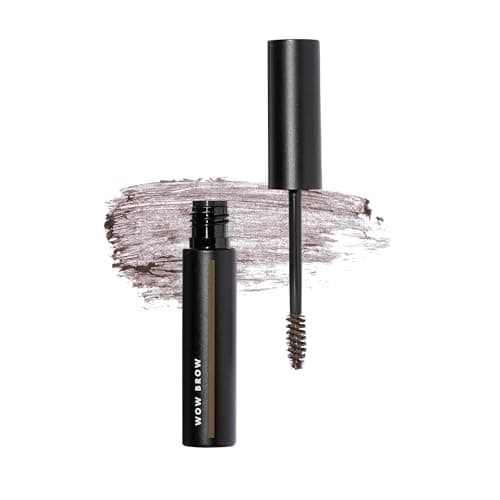 Image of e.l.f. Wow Brow Gel, Volumizing, Buildable, Wax-Gel Hybrid, Creates Full, Voluminous-Looking Brows, Locks Brow Hairs In Place, Neutral Brown, Fiber Infused 3.5g
