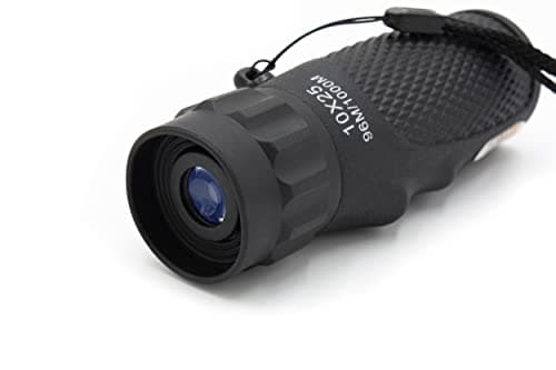 Image of Technaxx 10x25 Monocular TX-176 for Hiking, Hunting, Travelling, Bird watching, etc - Compact Camping Accessory for Everyone