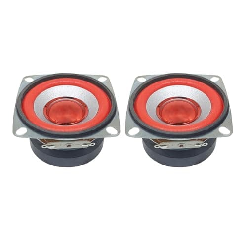 Image of zalati 2pcs 2 Inch 4Ohm 5W Full Range Audio Speaker Stereo Woofer Loudspeaker EK1949 for Replacement