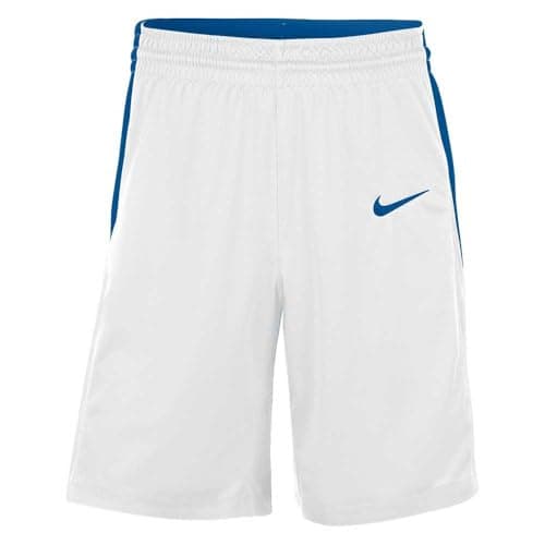 Image of Nike NT0201-102 Team Basketball Stock Short 20 Men's Shorts White Size 2XL