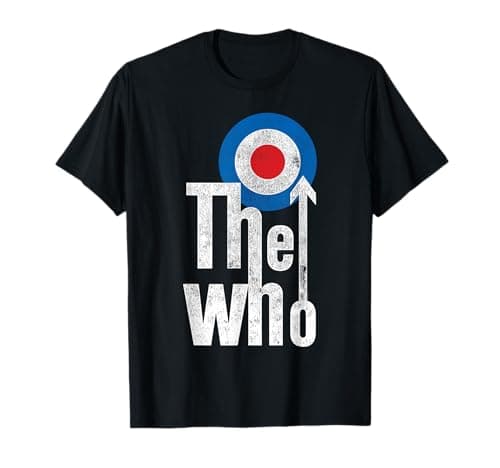 Image of The Who Official Target Logo Arrow T-shirt T-Shirt