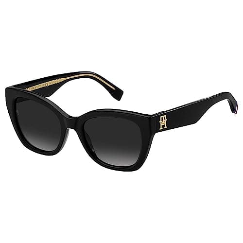 Image of TOMMY HILFIGER TH 1980/S 807 BLACK 52/20/140 WOMAN Sunglasses