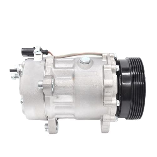 Image of OVBNMO SD7V16 AC Compressor Compatible with Audi A3 TT Compatible with VW Beetle Golf Polo Bora Caddy J0820803L 1J0820803N 7M0820803B 1J0820803A