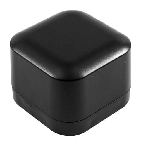 Image of Hammond Electronics 1557BA2BK Universal Housing 80 x 80 x 60 Polycarbonate Black