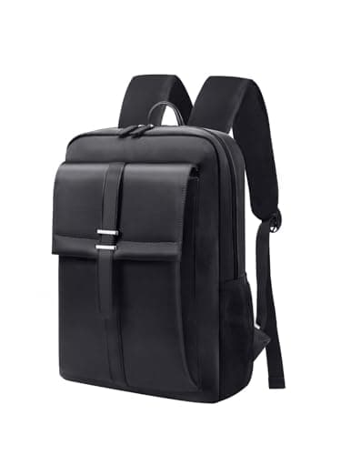 Image of Dobaly Waterproof Laptop Backpack for Men and Women - Lightweight Business Backpack, Casual Daypacks Large Rucksack for Work School College Teacher hiking(Black,15.6 Inch)