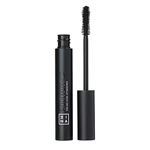 Image of 3INA MAKEUP - The 24h Level Up Black Mascara for Volume and Length - Extreme Definition Flake-Free Tubing Mascara with Hourglass Wand - Sensitive Eyes - Vegan & Cruelty Free