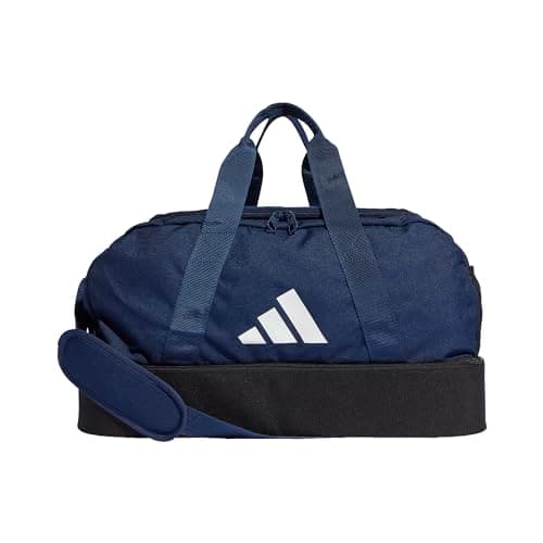 Image of adidas Unisex Tiro League Duffel Bag, Team Navy Blue 2 / Black/White, S
