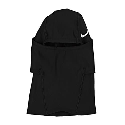 Image of NIKE Beanies Pro Hyperwarm Hood - Black/Black/White