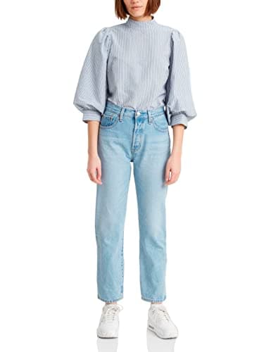 Image of Levi's Women's 501 Crop Jeans, Ojai Luxor Ra, 29W / 30L