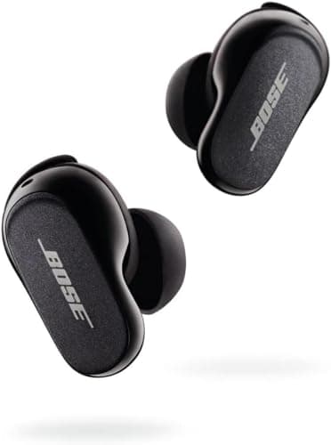 Image of Bose QuietComfort Earbuds II, Wireless, Bluetooth, Noise Cancelling In-Ear Headphones with Personalized Noise Cancellation & Sound, Triple Black