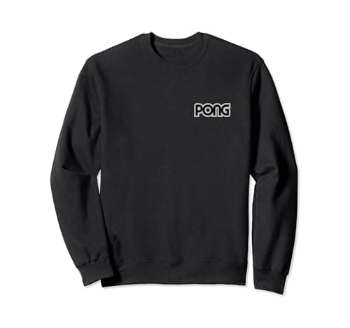 Image of Atari Pong Logo Classic Gaming Retro Fun Look Sweatshirt